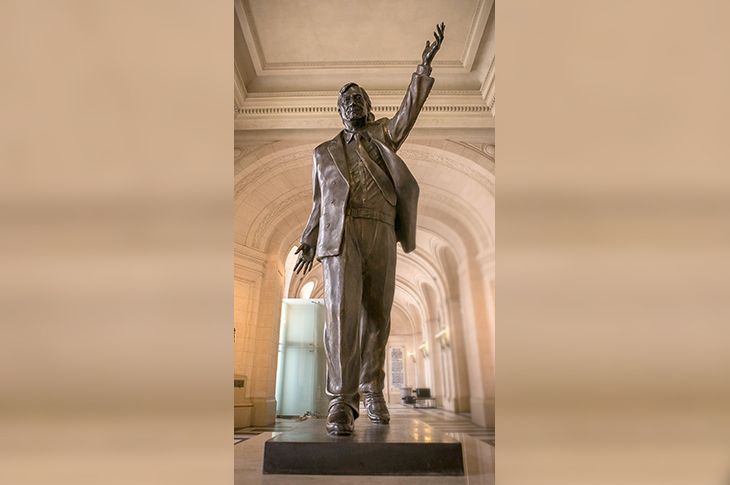 Estatua de Néstor Kirchner