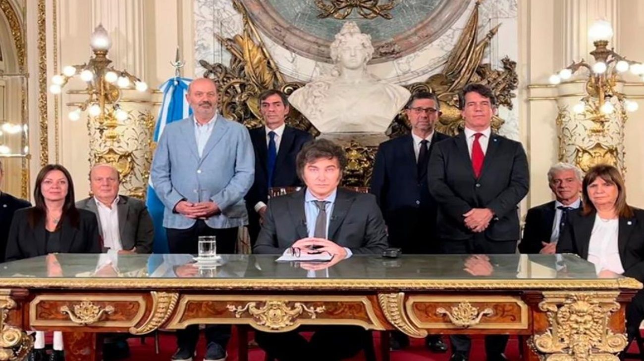 Cadena Nacional de Javier Milei