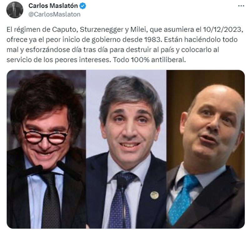 Posteo Carlos Maslatón