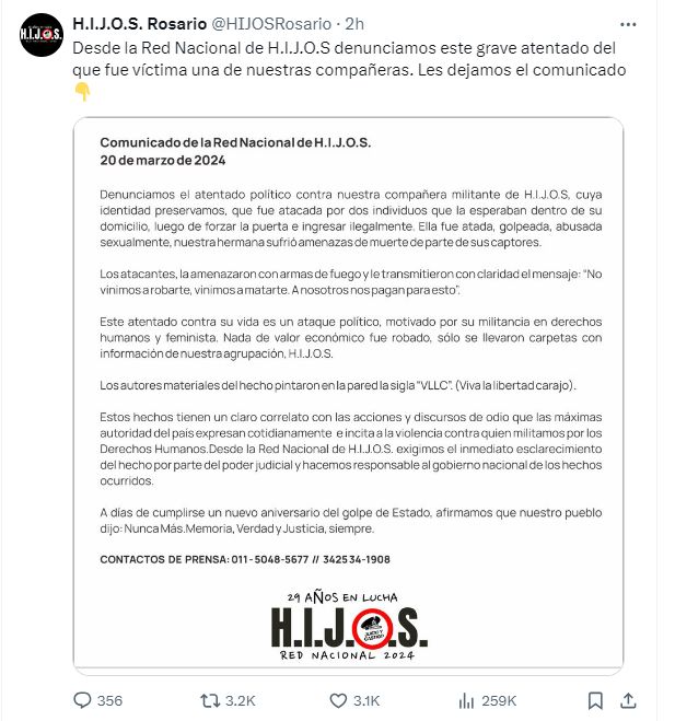 H.I.J.O.S de Rosario