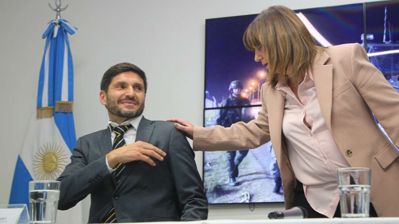 Maximiliano Pullaro y Patricia Bullrich