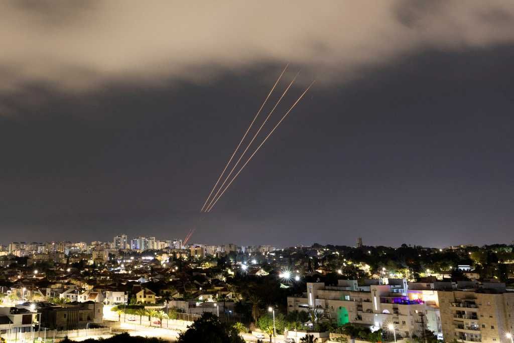 El sistema antimisiles israelí.
