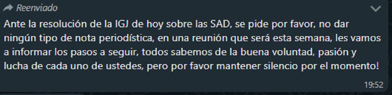 CHAT DE LA AFA