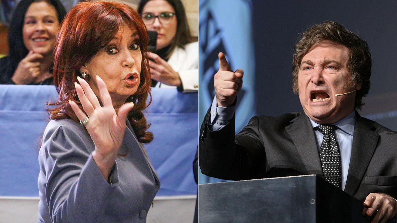 Cristina Kirchner le dijo dictadorzuelo a Javier Milei