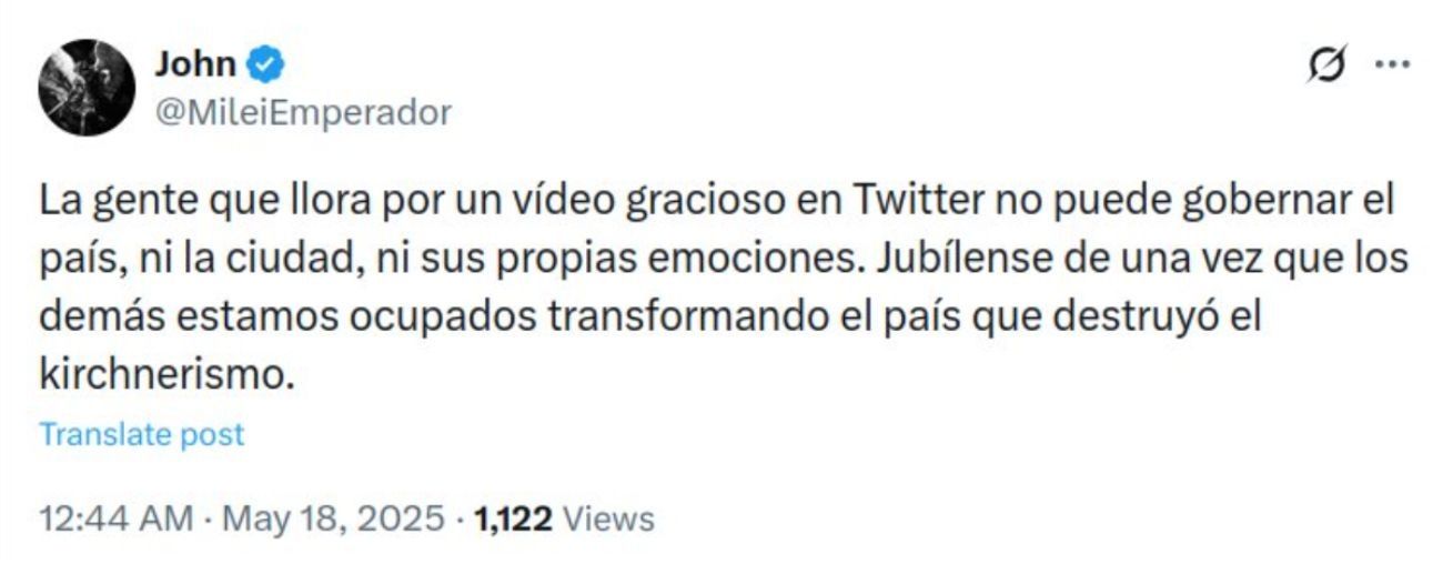 Santiago Caputo twitter