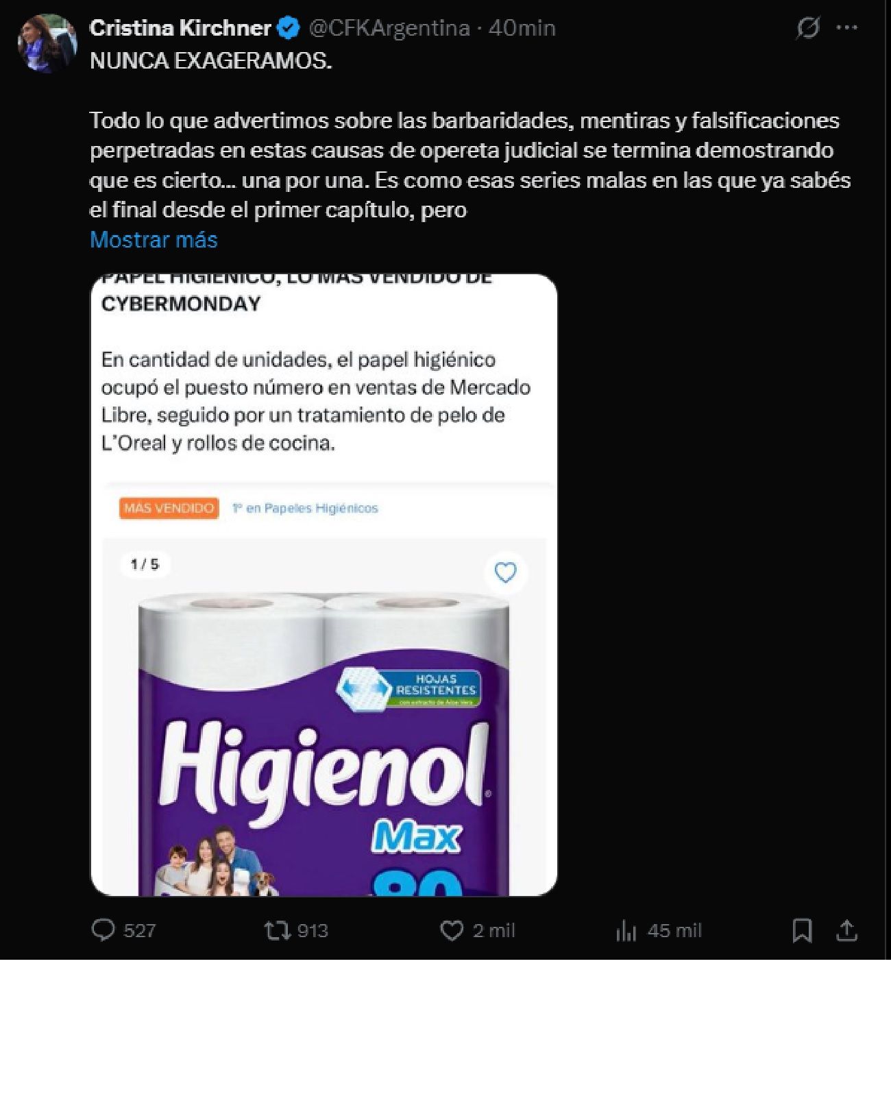 Cristina Kirchner