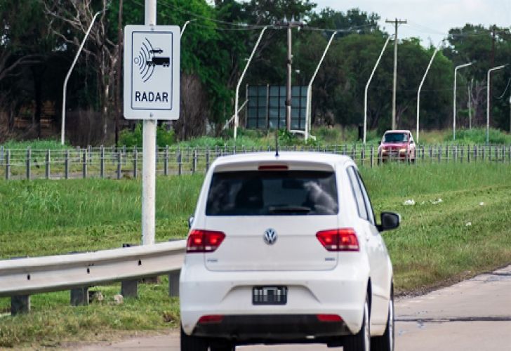 Radares en rutas chaqueñas