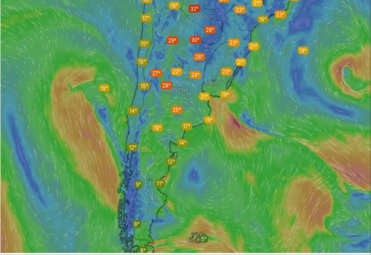 Clima viernes 28 de noviembre