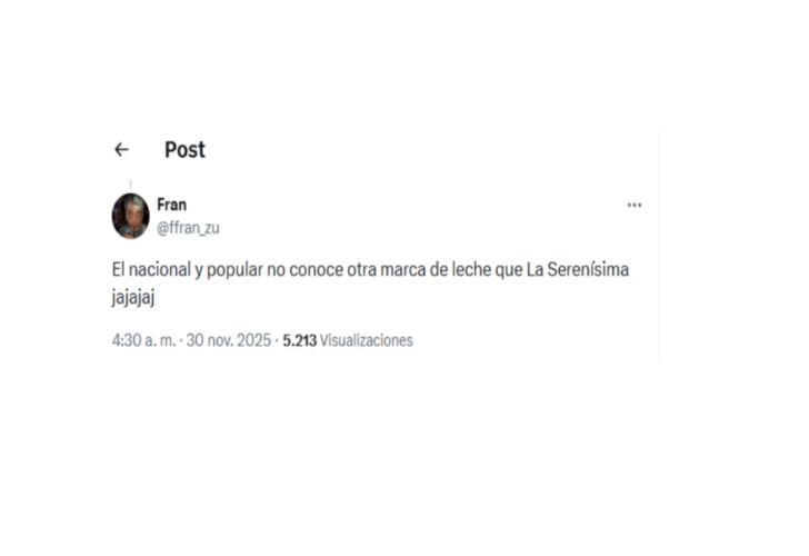Leche Casanto en X