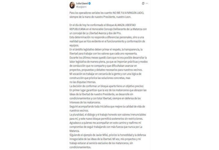 Leila Gianni X 20251210