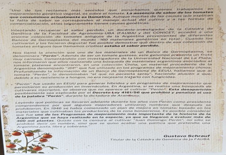 El tomate peronista de Cristina Kirchner 2