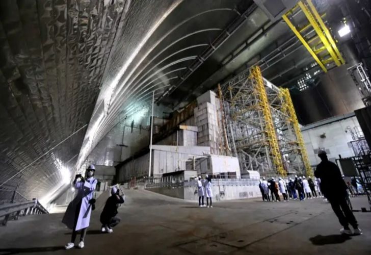 La central nuclear de Chernobyl