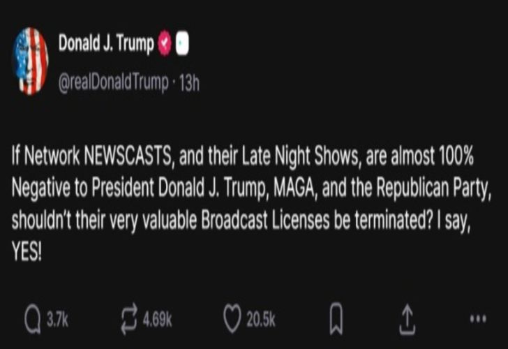 Donald Trump vs Canales de TV 2