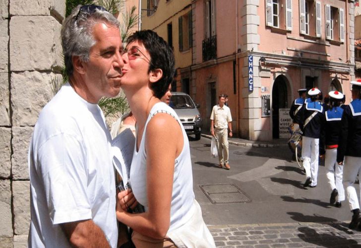 Ghislaine Maxwell y Epstein 29122025