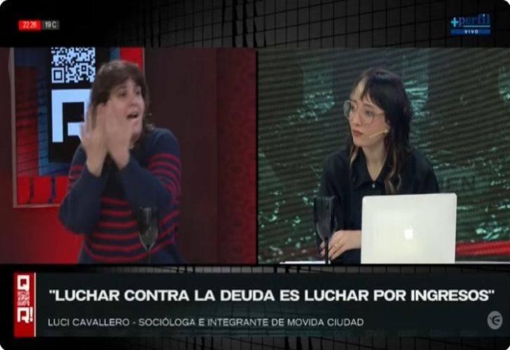 Luci Cavallero en QR