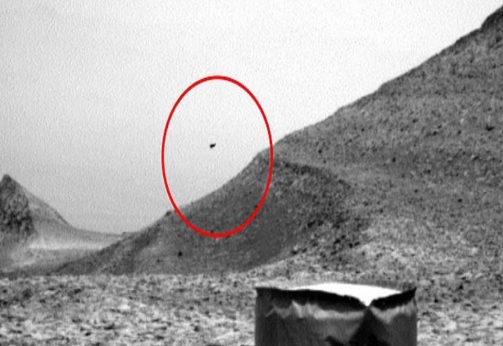 Objeto misterioso en Marte