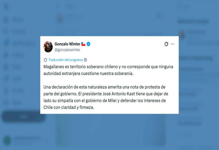 X Gonzalo Winter