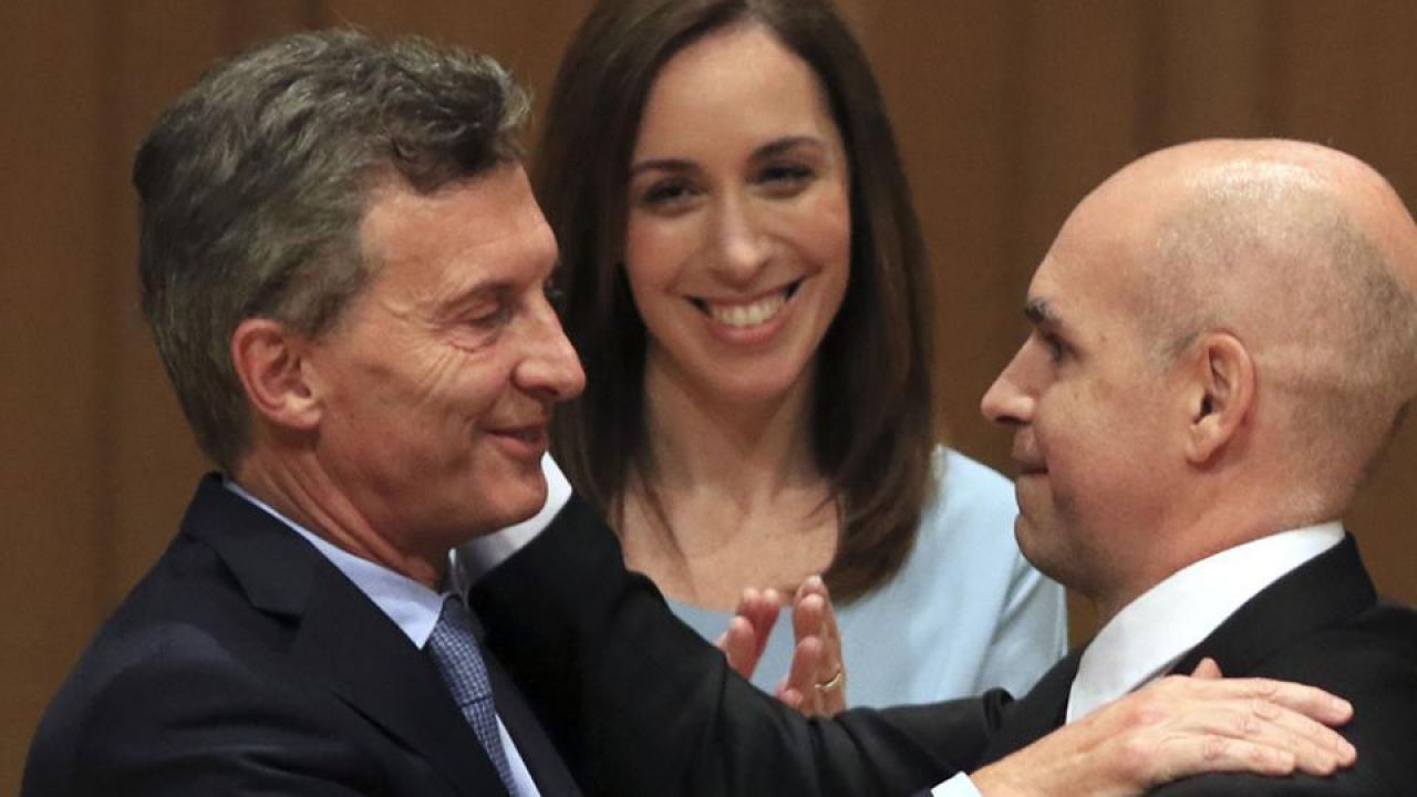 Macri, Vidal, Larreta