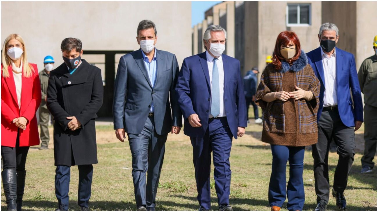 Kicillof, Massa, Alberto, Cristina