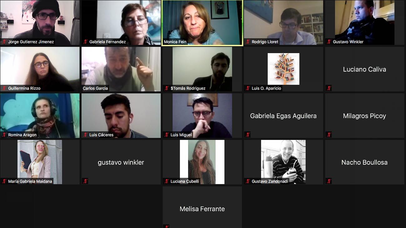 Mónica Fein en el Ciclo de Entrevista