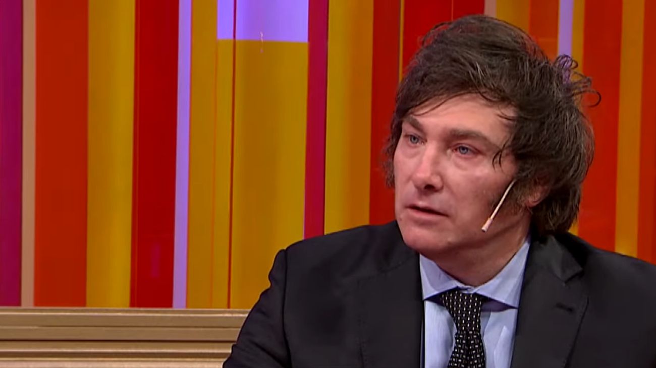 Javier Milei, confiado luego del veredicto a Cristina