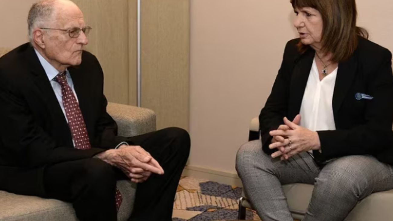 La reunión entre Thomas Sargent y Patricia Bullrich 