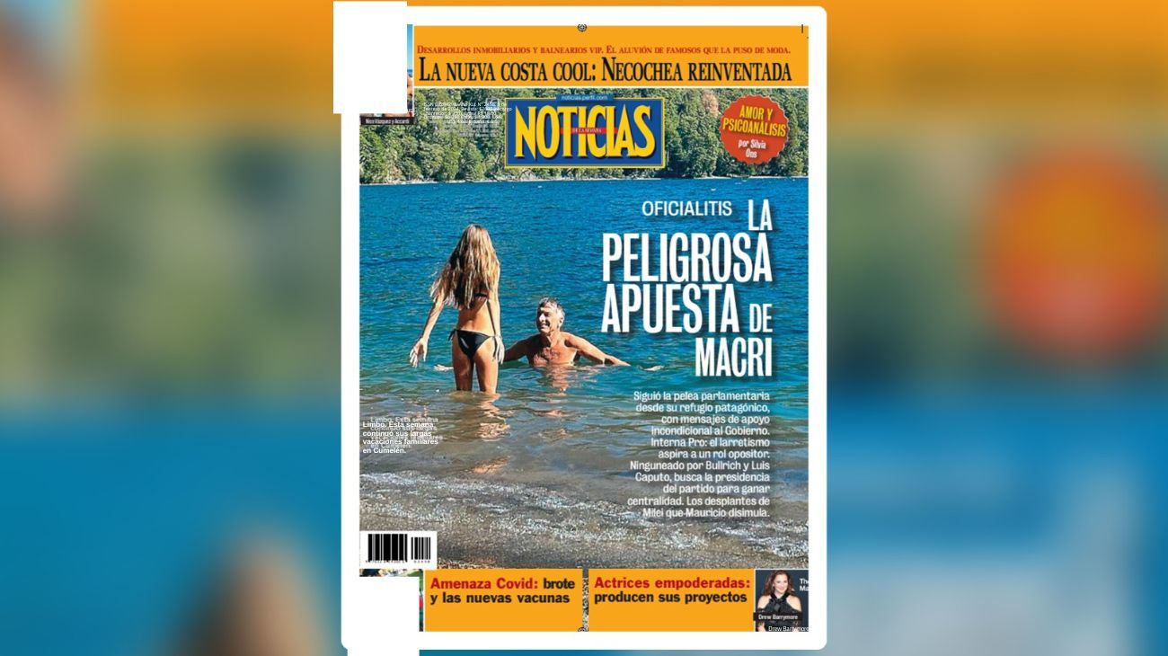 Tapa de revista Noticias de esta semana