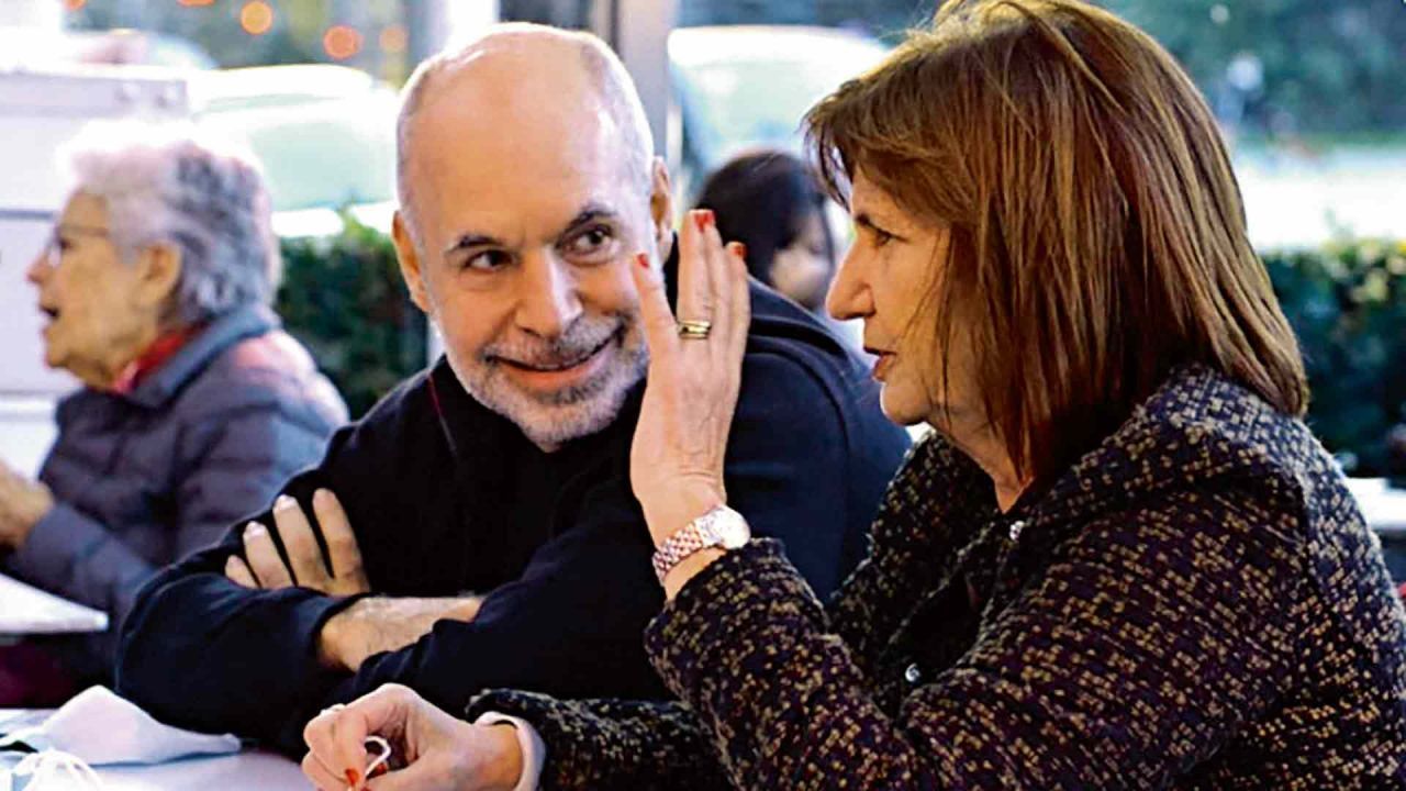 Horacio Rodríguez Larreta y Patricia Bullrich.