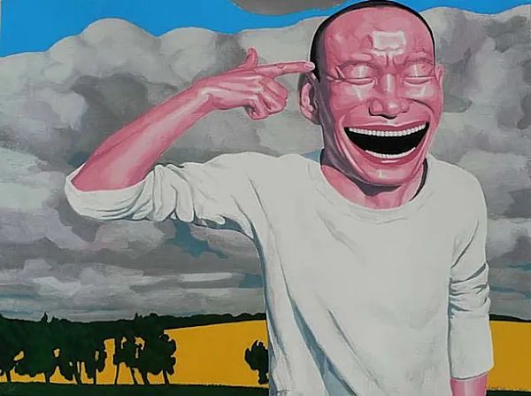 Sin título - Yue Minjun - 2005.